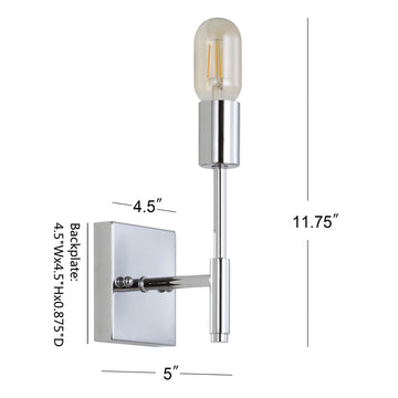 Turing Metal LED Wall Sconce - JONATHAN Y
